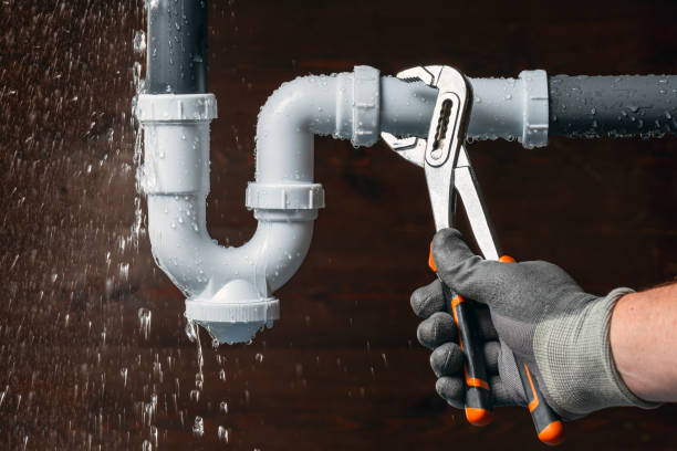 Professional Pipe Repair technician working in Byram, CT